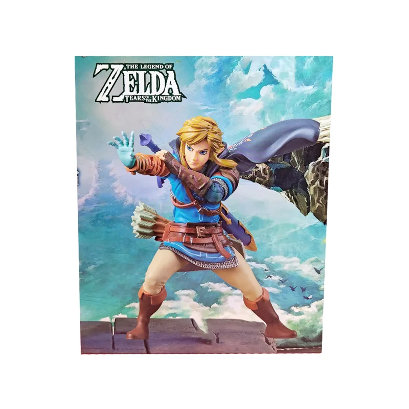 نمای پشت از بستهبندی فیگور لینک از بازی افسانه زلدا Link The Legend of Zelda Game