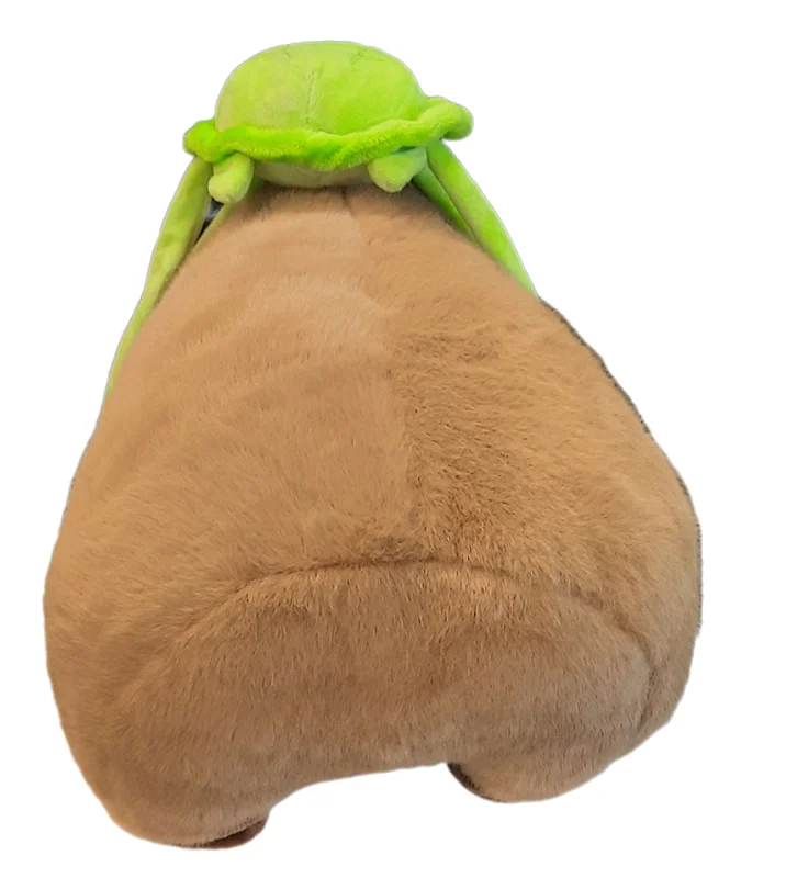 خرید عروسک «موش خرما با یک لاک پشت کوچولو» اسباب بازی عروسک پولیشی Persimmon Plush Doll