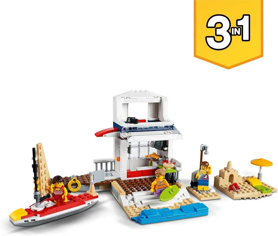 خرید لگو بلا کریت «کشتی تفریحی، ماجراهای دریایی» Lego Bela Crate Sea adventures 3 In 1  11053