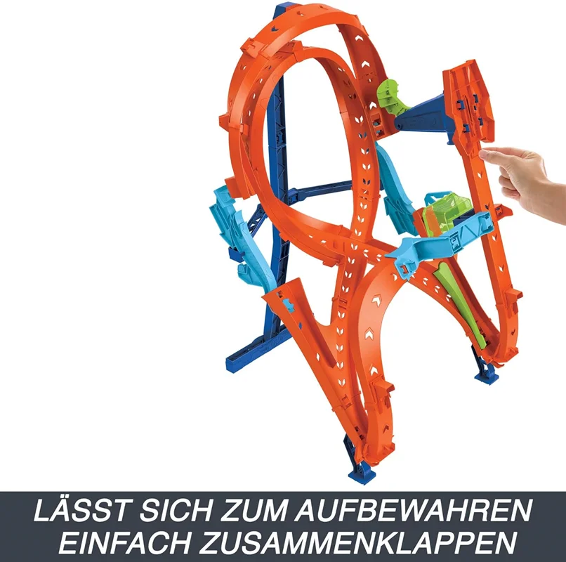 خرید پیست مسابقه، پیست هات ویلز، پیست سرعت، پیست برج مسایقه، پیست عمودی، پیست هیجان، پیست بازی ماشین هات ویلز «ست بازی هیجان انگیز مسابقه عمودی» پیست مسابقه  Hot Wheels Vertical Race Excitement Game set HMB15MA