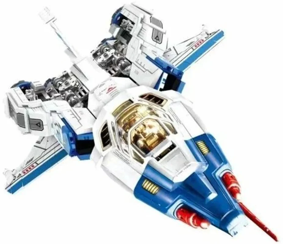 خرید لگو ساختنی «سفینه فضایی بازلایتیر» building Blocks Buzz Lightyear, Spaceship lego 9101