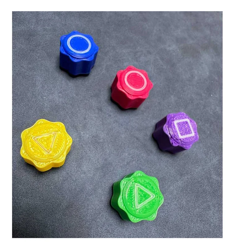 نمای نزدیک از مهرهها