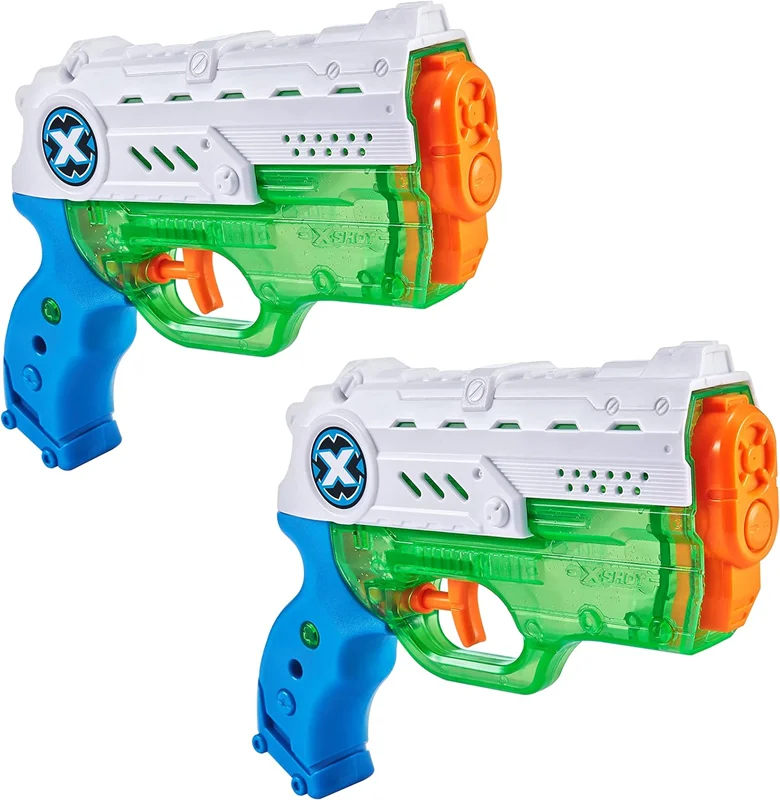 خرید زورو ایکس شات «آبپاش ایکس شات بسته 4 تایی نانو و میکرو فست فیل»  Zuru X Shot Nano fast Fill Micro Fast Fill Water Gun 4 Pack 56335
