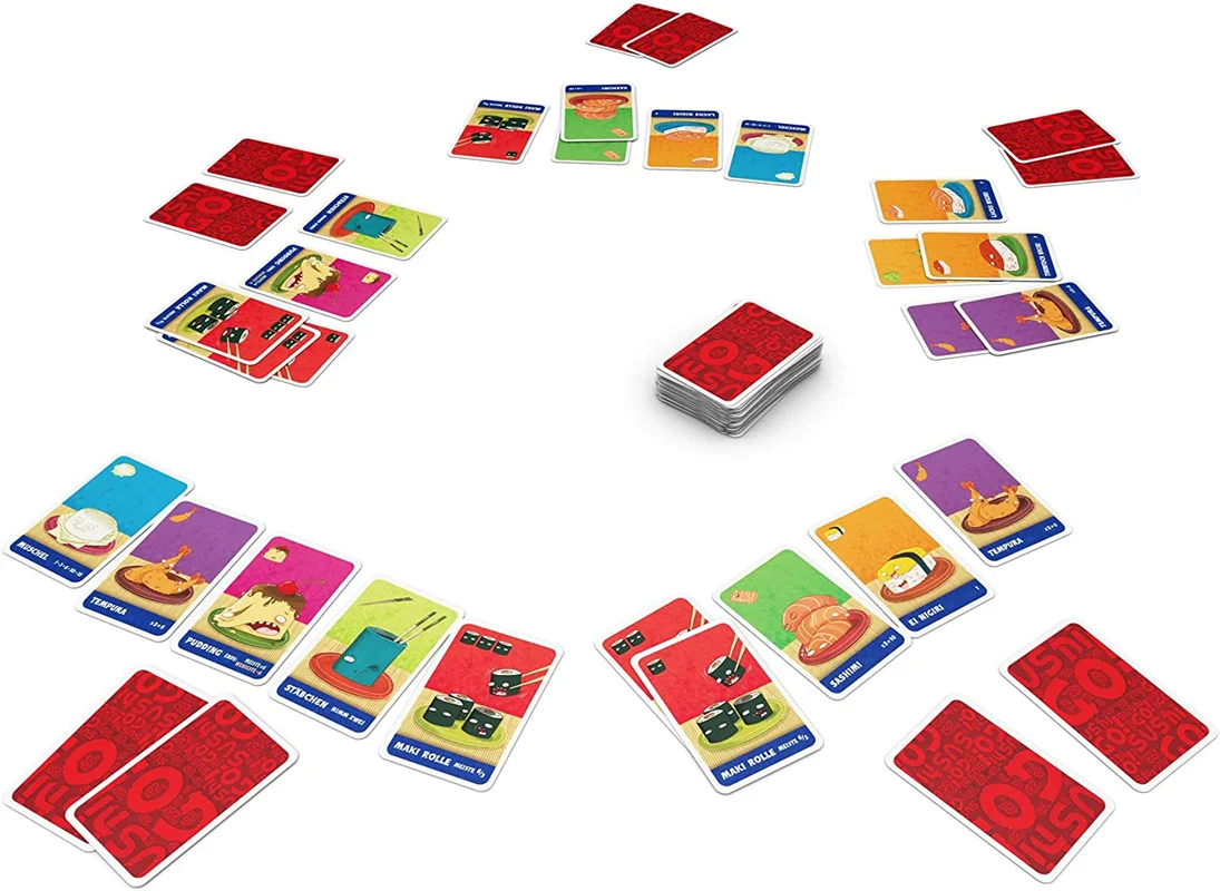 کارت بازی بردگیم سوشی گو با قیمت استثنائی Sushi Go Cart game