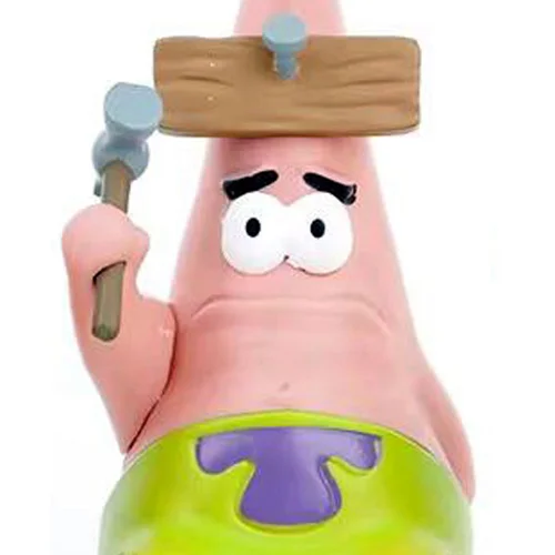فیگور پاتریک با چکش و تخته Patrick Figure