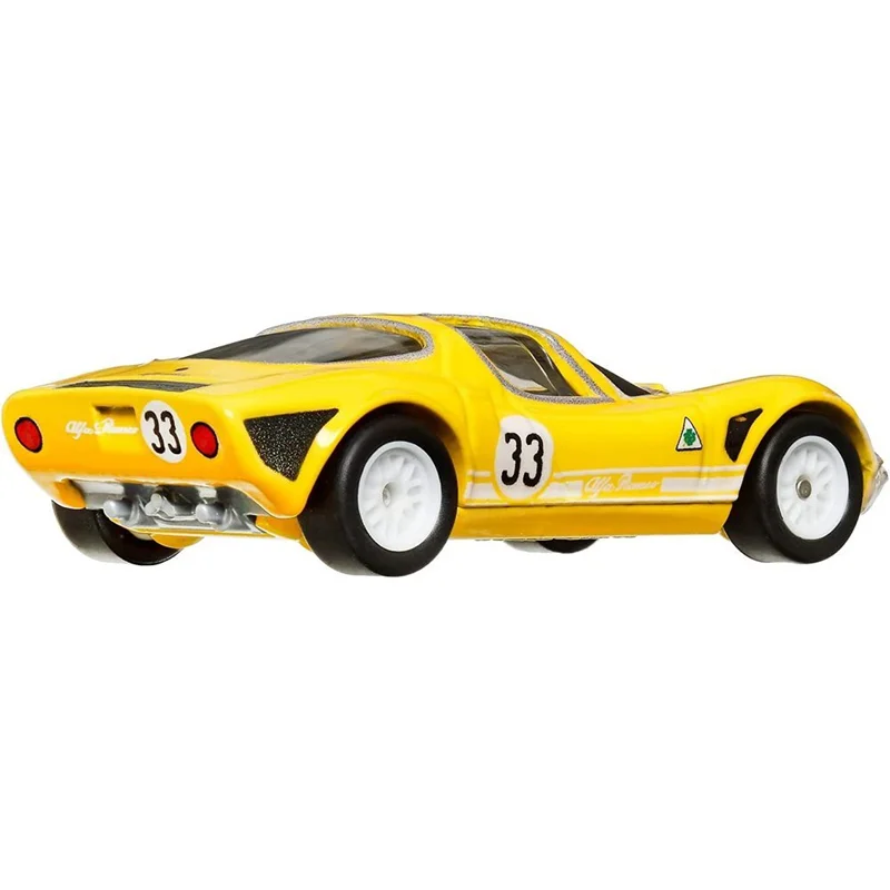 خرید ماشین فلزی ماکت فلزی هات ویلز کار کالچر «69 آلفا رومئو 33 استرادل» ماشین فلزی Hot Wheels Car Culture Premium Exotic Envy 69 Alfa Romeo 33 Stradale 1/5 HCJ91