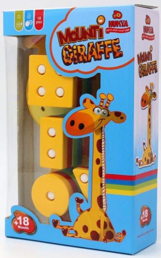 بازی مونتی مانع دار زرافه ۱۶ قطعه Mounti Giraffe