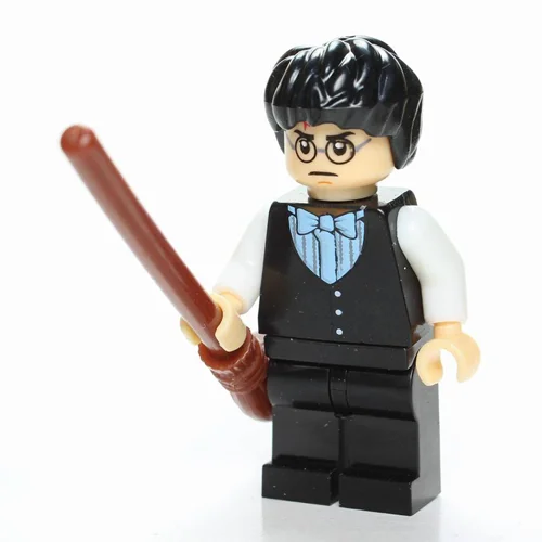مینی فیگور لگو هری پاتر با جارو جادوگری Harry Potter