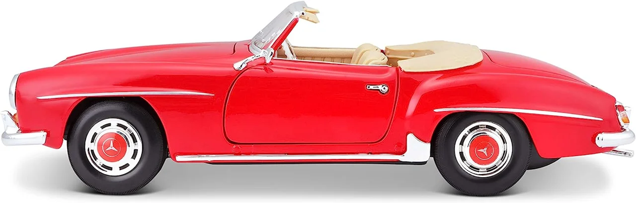 خرید ماشین فلزی مایستو «مرسدس 190SL کابریو» ماشین فلزی Maisto Mercedes 190SL Cabrio 55  31824