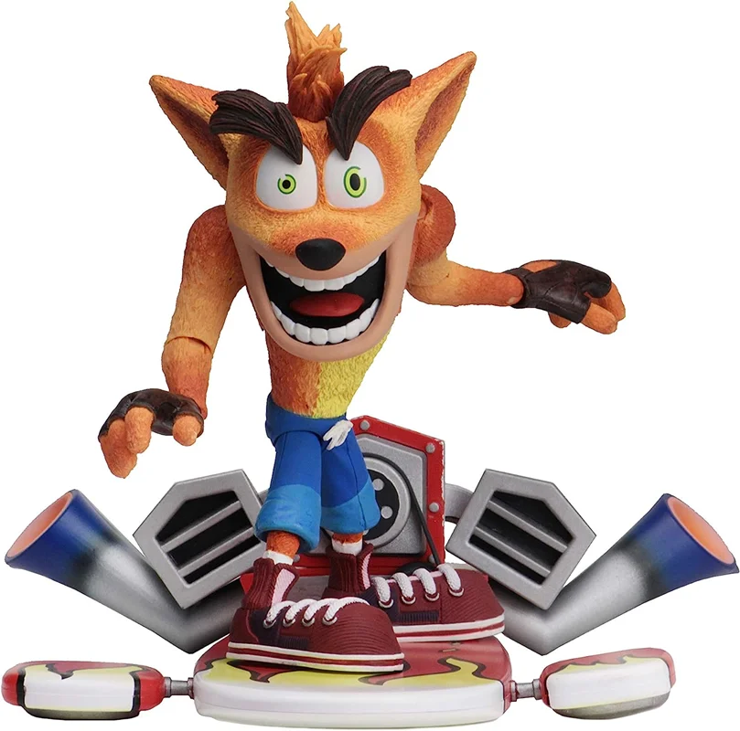 خرید فیگور نکا «کراش باندیکوت با جت بورد» Neca Crash Bandicoot Deluxe Crash with Jet Board