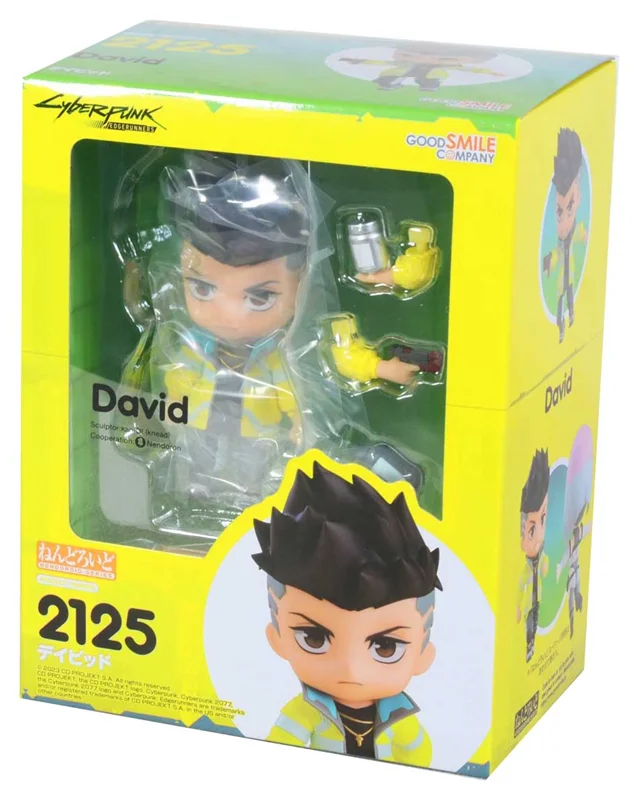 جعبه اکشن فیگور دیوید مارتینز سریال سایبرپانک