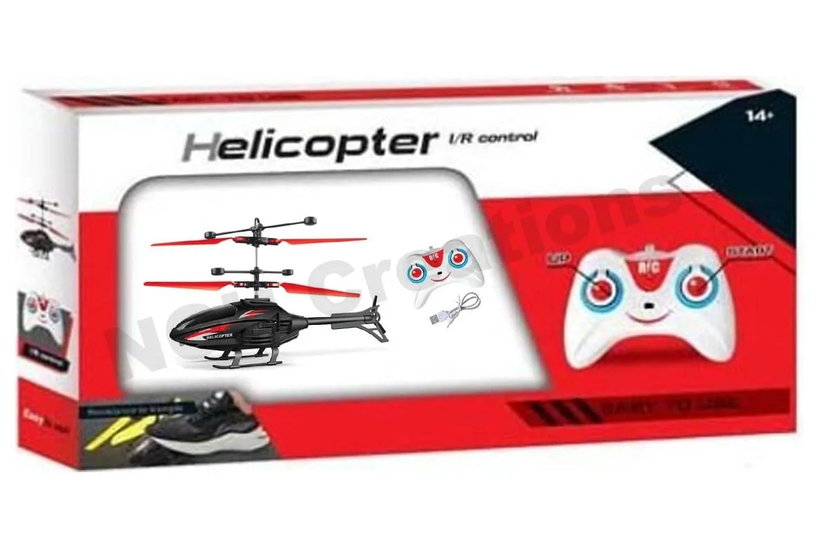خرید اسباب بازی «هلی کوپتر کنترلی»  Helicopter with Radio Remote Control and Hand Sensor 1804R