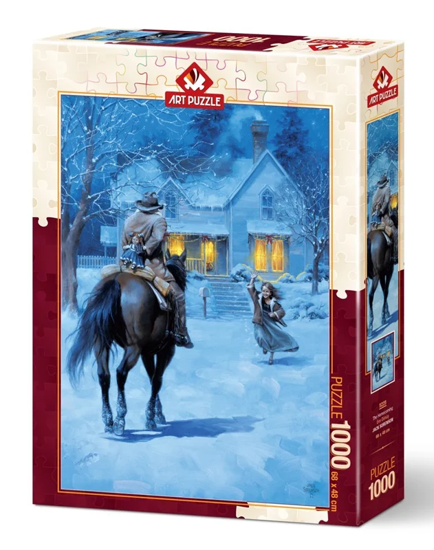 پازل بازگشت پازل خانه خرید آرت پازل 1000 تکه پازل «بازگشت به خانه» Heidi Art Puzzle Homecoming 1000 pcs 5225