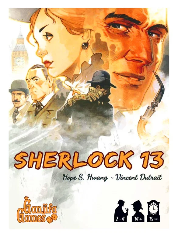 نمای جلوی جعبه بازی شرلوک 13 Sherlock 13