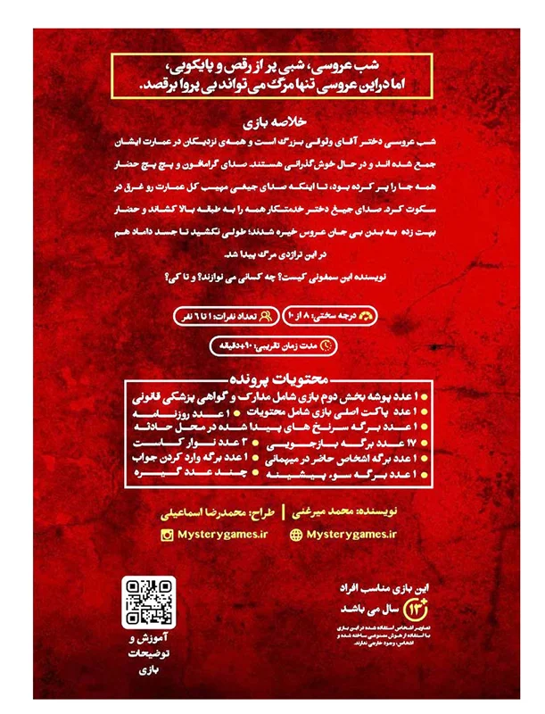 پشت جلد پرونده هم خون