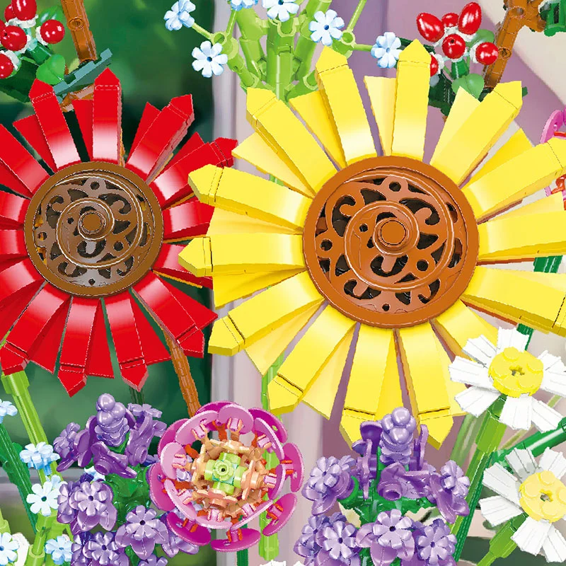 جزئیات گل رز در مجموعه