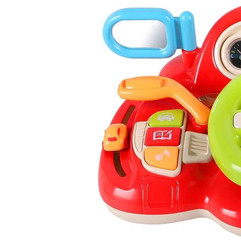 خرید اسباب بازی «فرمان موزیکال چراغدار چند منظوره» Music Steering Wheel Multifunctional cy70768
