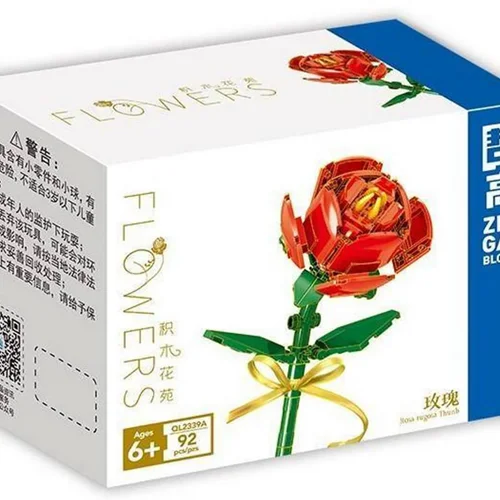 لگو گل رز Rosa Rugosa مدل QL2339A