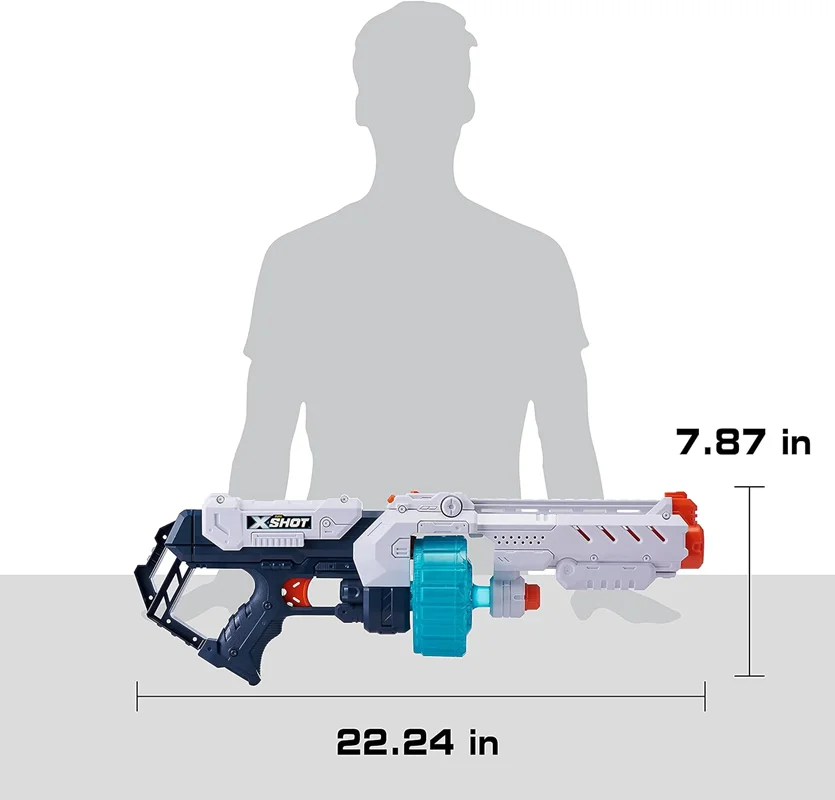 خرید تیر ابری زورو ایکس شات «بسته 3 تایی توربو فایر و فیوری و میکرو6»  Zuru X Shot Turbo Fire & Fury 4 & Micro 36345