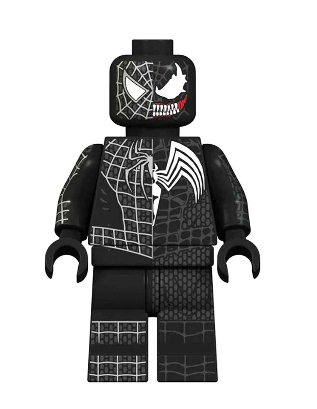 مینی فیگور لگو Spider-man/Venom با طراحی دوگانه اسپایدرمن و ونوم