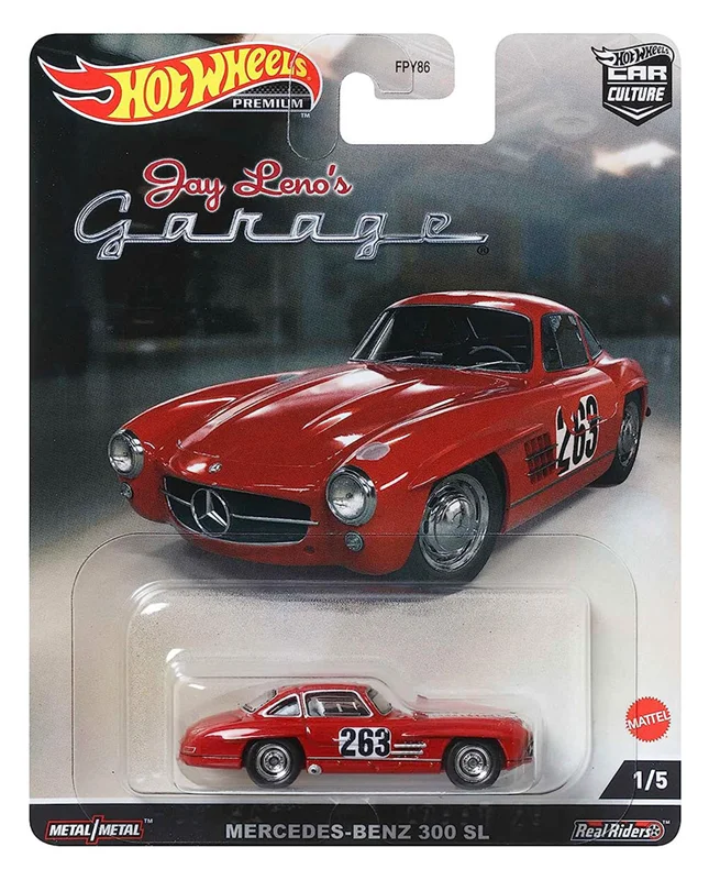 خرید ماشین فلزی ماکت فلزی هات ویلز کار کالچر «مرسدس بنز 300 SL» ماشین فلزی Hot Wheels Car Culture Mercedes-Benz 300 SL 1/5 HCK07