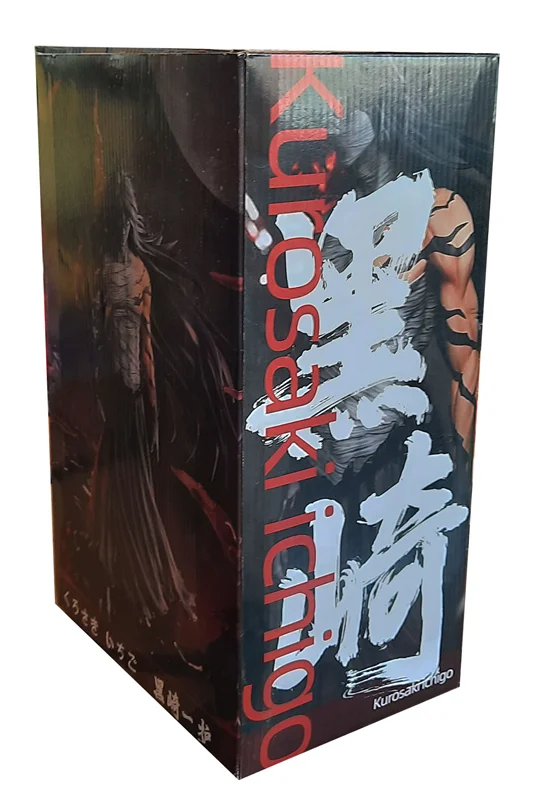 نمایش کامل جعبه بستهبندی فیگور ایچیگو کوروساکی از  Bleach انیمه بلیچ