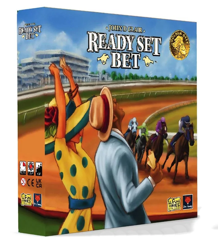 تصویر سهبعدی از بستهبندی بازی فکری کورس نهایی Ready Set Bet