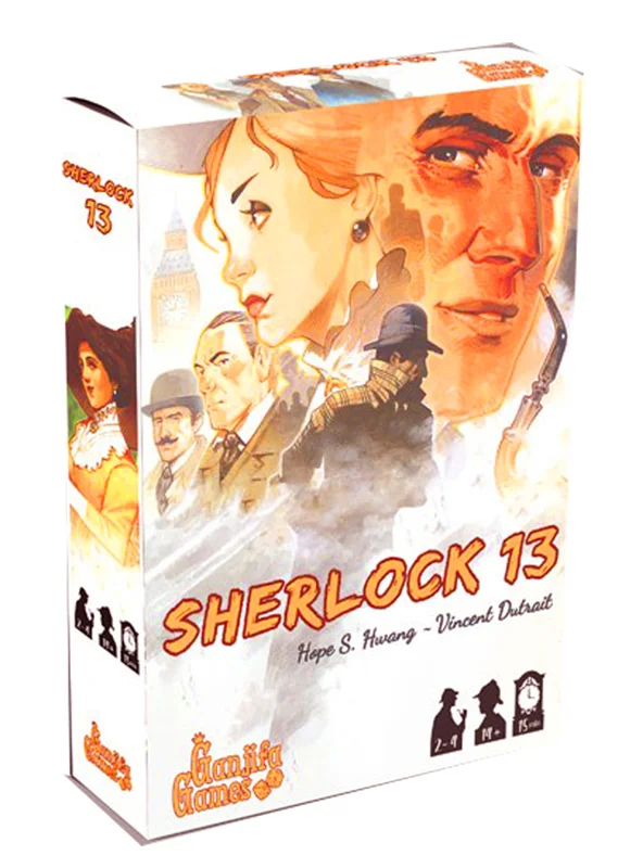 نمای 3 بعدی جعبه بازی شرلوک 13 Sherlock 13
