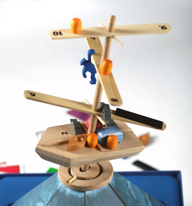 اجزای تعادلی بازی فکری تلاطم Boardgame Riff Raff