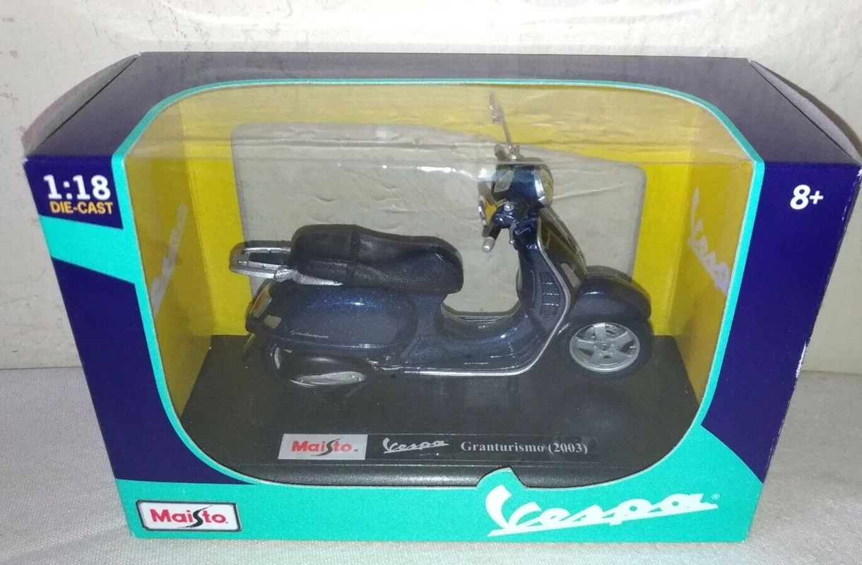خرید ماکت فلزی موتور فلزی موتور مایستو «2003 وسپا گرانتوریسمو» Maisto Motorcycles Vespa Granturismo (2003) 39540