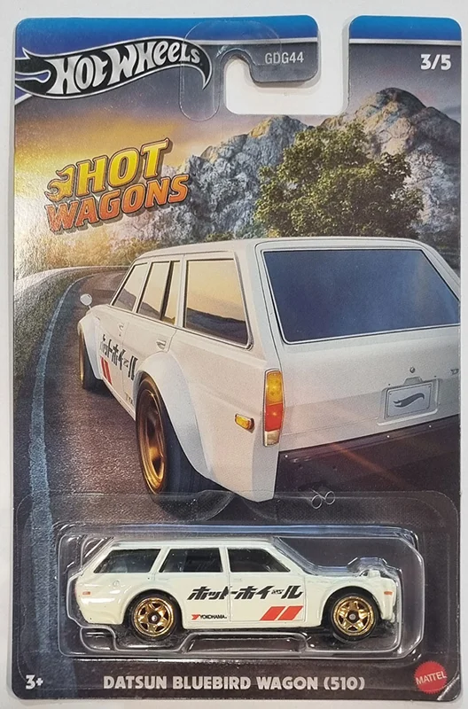 خرید ماشین فلزی هات ویلز ماشین «داتسون بلوبرد واگن (510)» ماشین فلزی Hot Wheels Hot WagonsDatsun Bluebird Wagon (510) GDG44