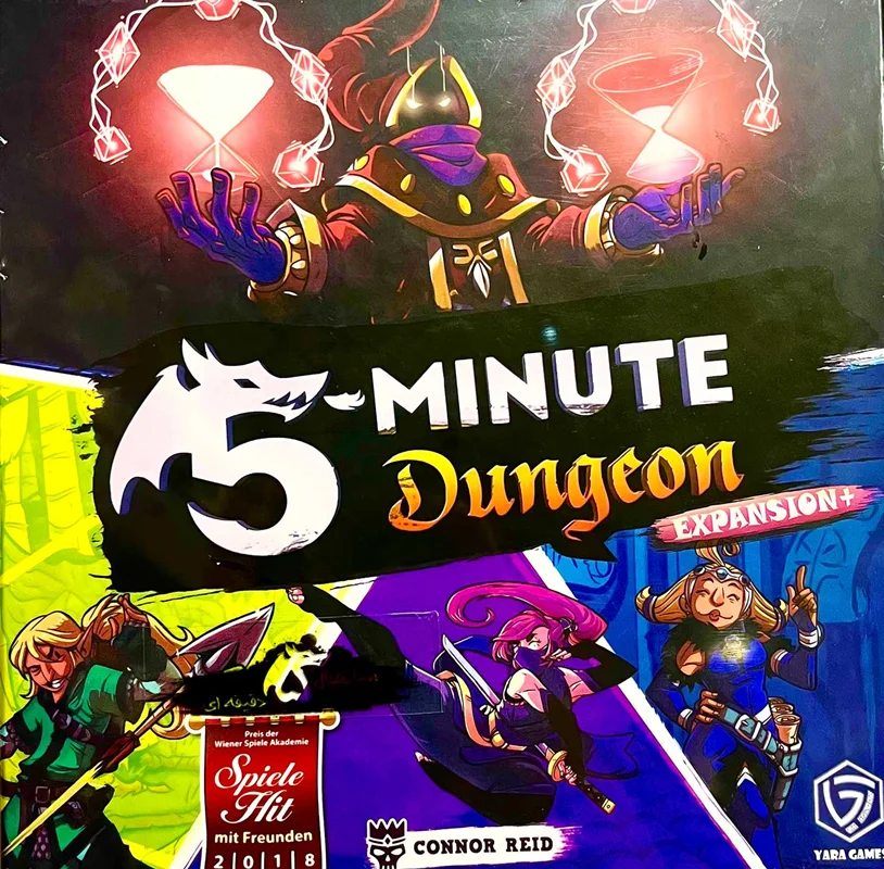 بردگیم سیاهچال 5 دقیقه ای به همراه افزونه, بردگیم5-MINUTE DUNGEON