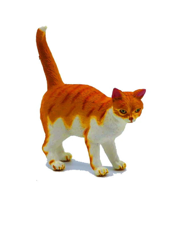 خرید فیگور حیوان اهلی فیگور «گربه» فیگور مدل واقعی حیوانات، مجسمه حیوان، مدل شبیه سازی شده حیوان Cat Simulation Model Animals figure