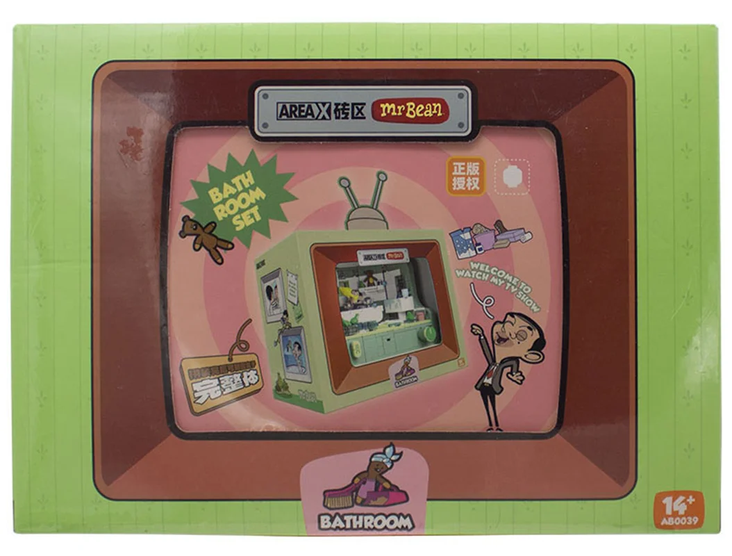 Area-X AB0039 Mr Bean Bathroom w/ Sound & Lights – نمای بستهبندی جلویی