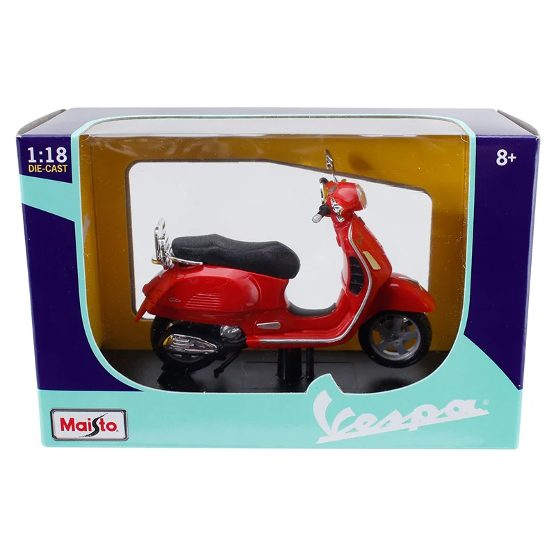 خرید ماکت فلزی موتور فلزی موتور مایستو «2017 وسپا GTS 300» موتور فلزی وسپا Maisto Motorcycles Vespa GTS 300 (2017) 39540