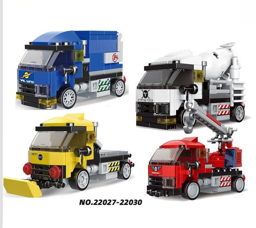 ماشین  Decool Mini Racing Car Lego 22027-22030