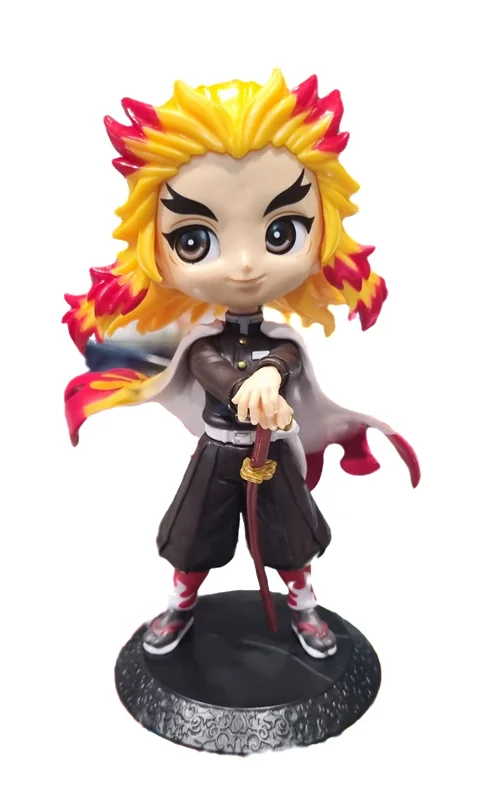 خرید فیگور انیمه شیطان کش «نکیوجورو رنگوکو، رنگوک سان»  Anime Series Demon Slayer Kyojuro Rengoku Q Posket Frozen Figure
