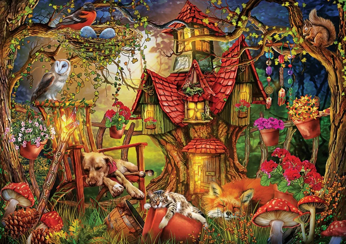 پازل خواب، پازل زمان، پازل آرت 1000 تکه پازل «زمان خواب» Art Puzzle Sleepy Time 1000 pcs 5177