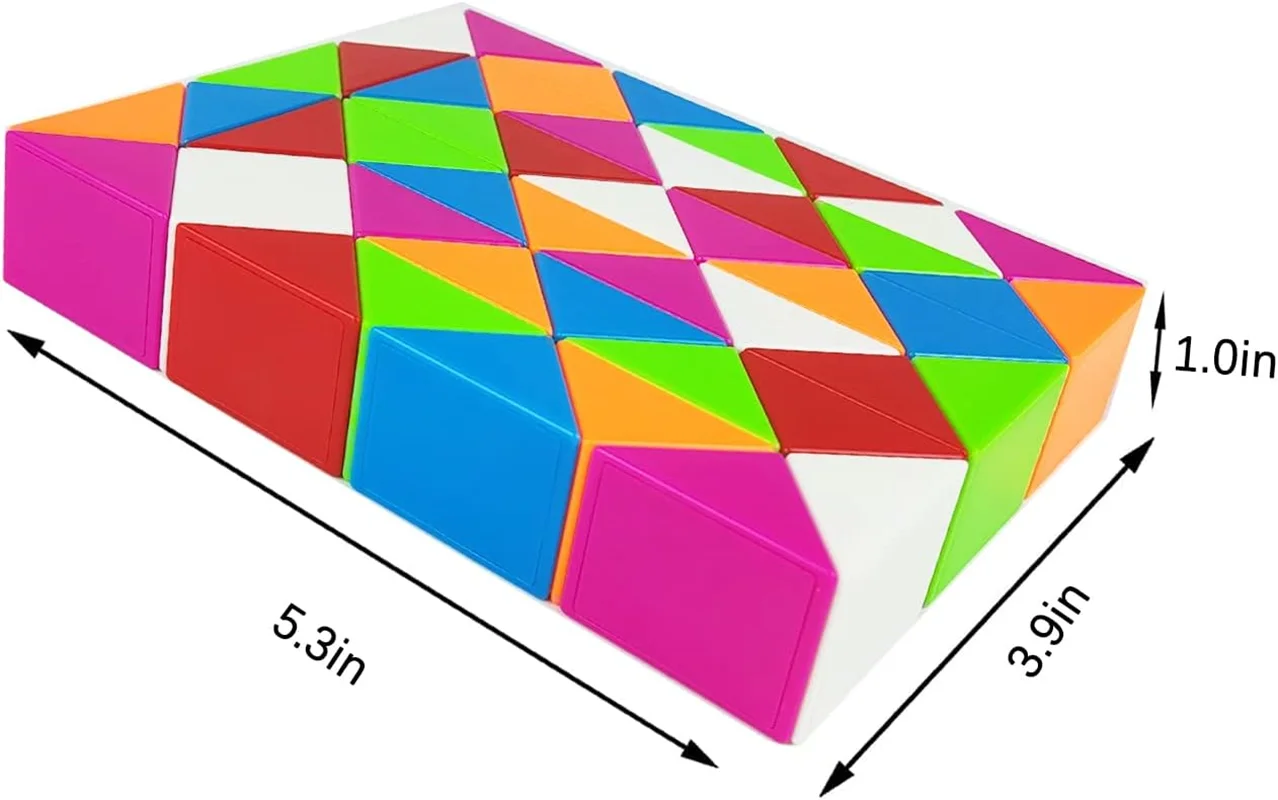 نمای بالا از روبیک ماری ۴۸ قطعه برند QY Toys