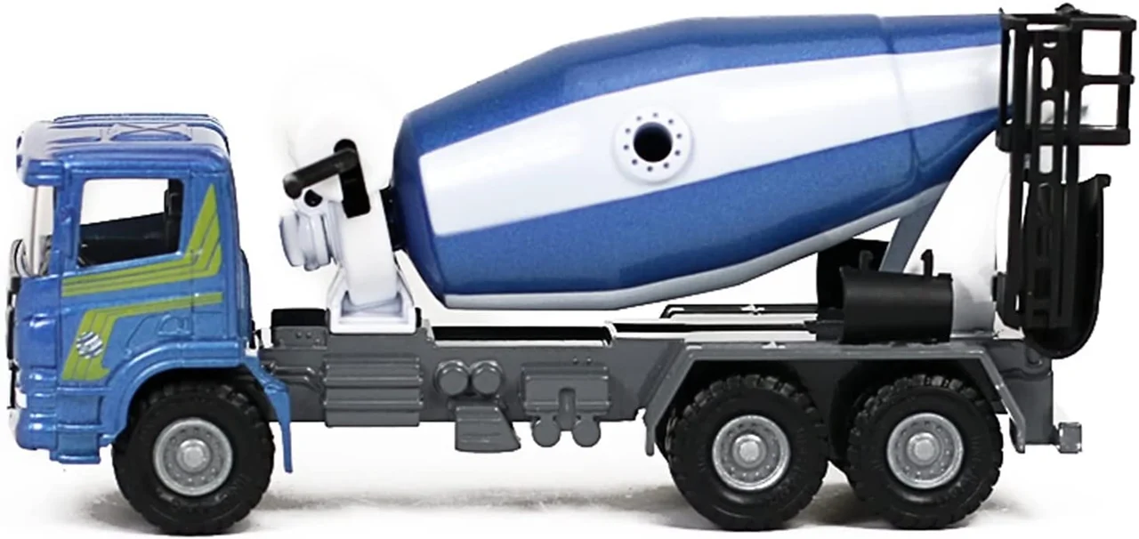 ماکت فلزی جینگ بنگ «ماشین مخلوط کن بتن میکسر بتن» Jing bang Diecast Concrete mixer
