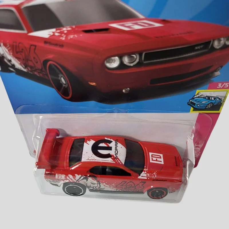 خرید ماشین فلزی ماکت فلزی هات ویلز «دوژ چلنجر دریفت کار» ماشین فلزی  Hot Wheels Dodge Challenger Drift Car HW Drift 3/5 207/250