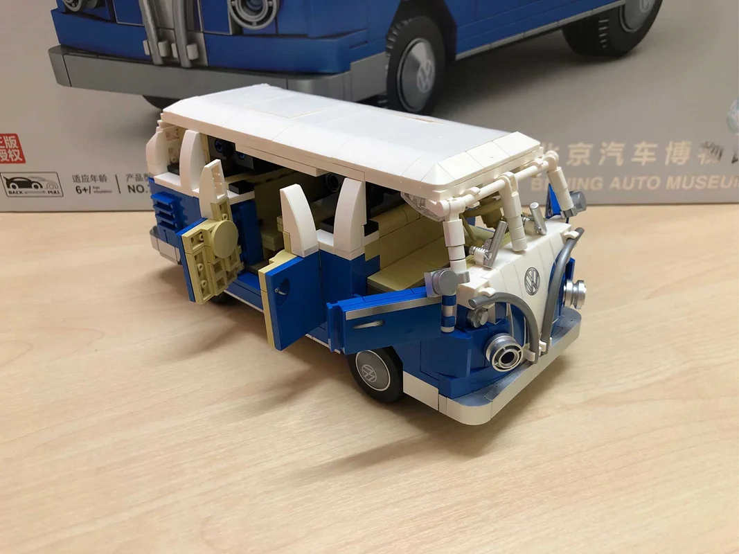لگو سمبو بلاک «فولکس واگن» Sembo Block SY Volkswagen T1 Camper Lego 701810