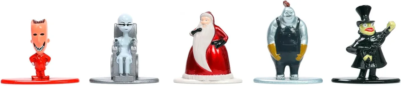 خرید نانو متال فیگور جادا «نایتمر قبل از کریسمس، کابوس پیش از کریسمس» Jada Nano Metalfigs Nightmare Before Christmas 18-Pack Figure Serie 1