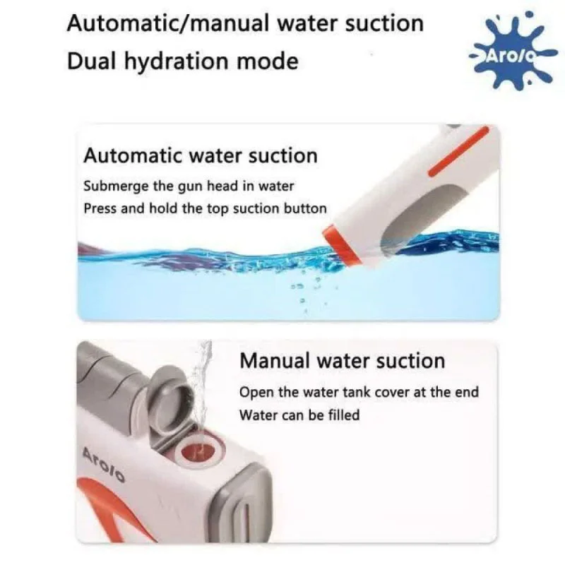 خرید تفنگ آرولو «آبپاش الکتریک شارژی» Arolo Hydro Electric Water Gun M37B