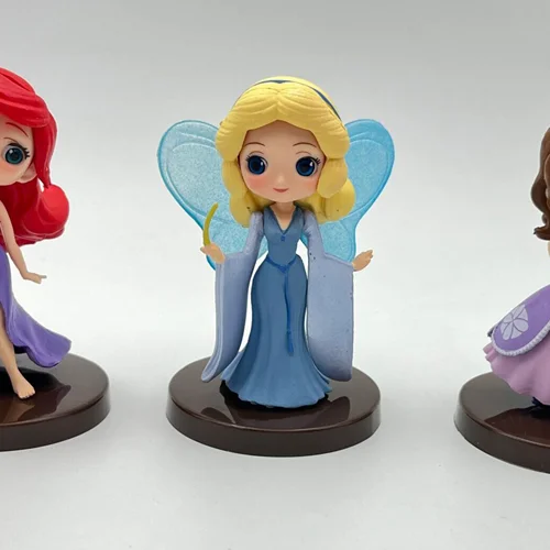 فیگور شخصیت های دیزنی «ست 3 تایی فرشته پینوکیو، سوفیا، پری دریایی آریل»