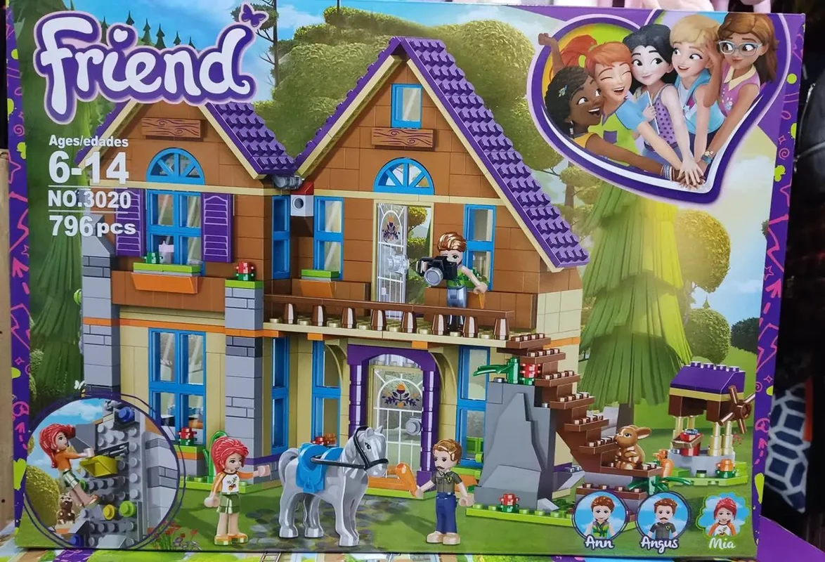 خرید لگو فرندز «خانه میا»  Bricks Blocks Girls  Mia's House 3020