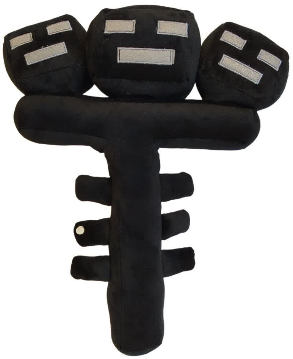 عروسک پولیشی یانیک ویدر 3 کله ماینکرفت Wither Minecraft