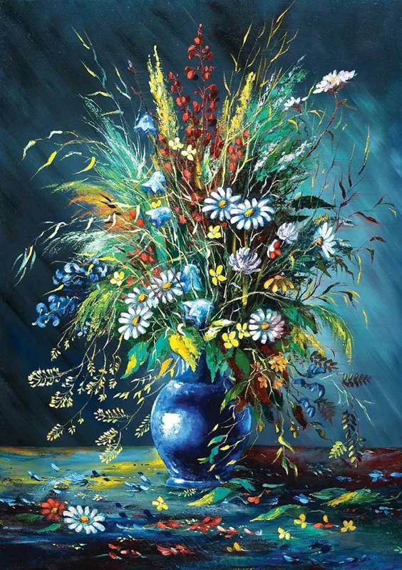 خرید آرت پازل 1000 تکه «گل های وحشی»  Heidi Art Puzzle The Wild Flowers 1000 pcs 5212