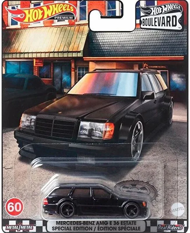 خرید ماشین فلزی ماکت فلزی هات ویلز بولوارد «مرسدس بنز AMG E36 Estate» ماشین فلزی Hot Wheels Car Culture Premium Boulevard Mercedes-Benz AMG E36 State 60 HCR05 59 HCR04