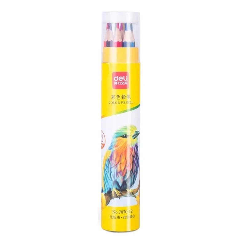 مداد رنگی 12 رنگ Oil Colored Pencil 7070-12